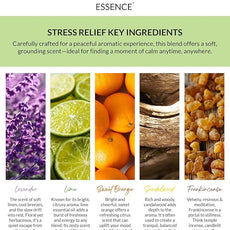 Essence Pearl Travel Case - Wearable Aromatherapy Kit with Nasal Diffuser Rings, Soaking Bay, and 5mL Essential Oil – Portable Wellness Gift Set for On?The?Go Self Care