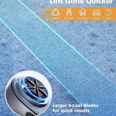 POPCHOSE Fabric Shaver for Clothing, Electric Lint Remover Sweater Shaver to Remove Pilling, Depiller for Clothes, Furniture, Couch, Fuzz with 6-Leaf Blades Extra, Electrostatic Brush