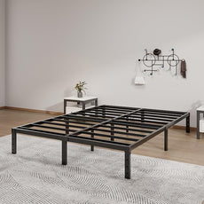 Metal Bed Frame Queen Size - 12 Inch Heavy-Duty Queen Platform Bed Frame No Box Spring Needed, Easy Assembly, Noise-Free, Sturdy Mattress Foundation, Underbed Storage Space