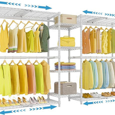 VIPEK X3 Expandable Heavy Duty Clothes Rack Adjustable from 5'2