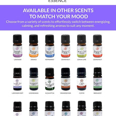 Essence Pearl Travel Case - Wearable Aromatherapy Kit with Nasal Diffuser Rings, Soaking Bay, and 5mL Essential Oil – Portable Wellness Gift Set for On?The?Go Self Care