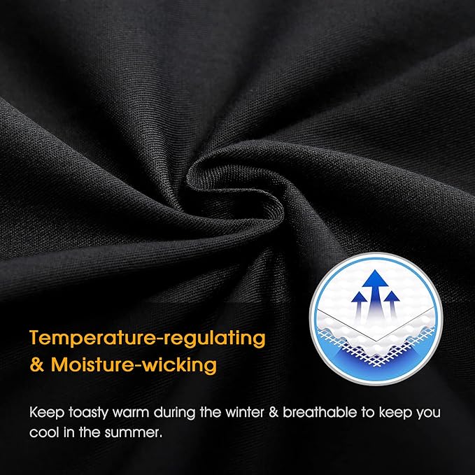 Cotton Pillow Protectors/Cases Queen Size with Zipper 4 Pack Black Color,Cooling & Breathable Bed Pillow Protectors Set of 4 Pillow Cases Cover (Queen Size 20" x 30")