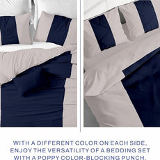 Kotton Culture 1 Pc King Size Duvet Cover Only -100% Egyptian Cotton Sateen 600 Thread Count Ultra Soft Premium Durable Comforter Cover Zipper Closure & Corner Ties (Dashing Blue, King 102