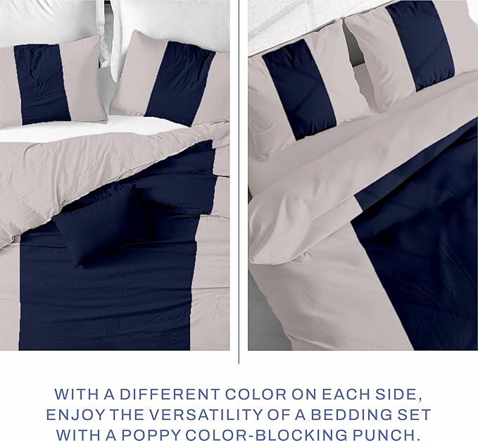 Kotton Culture 1 Pc King Size Duvet Cover Only -100% Egyptian Cotton Sateen 600 Thread Count Ultra Soft Premium Durable Comforter Cover Zipper Closure & Corner Ties (Dashing Blue, King 102"x94")