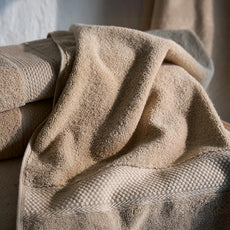 BAGNO MILANO Turkish Towels, Ultra Soft, Plush Luxury Turkih Cotton Bath Towels, Quick Dry Towel Set Made in Turkey (Sand Beige, 2 Pcs Bath Towel Set)