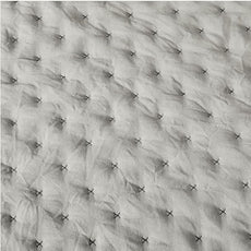 Amazon Basics Brushed Microfiber Quilt Set, Extra Soft with Natural Texture, 3-Piece,King, Grey