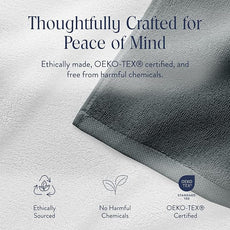 Brooklinen Super-Plush Turkish Cotton Washcloths - Set of 2 - Cotton, 820 GSM, Highly Absorbent, Machine Washable, Perfect for Home & Bathroom (13