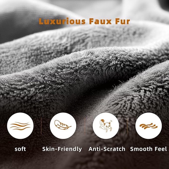 110" Cloud Couch Sectional for Living Room L-Shape Boneless Couches Modular Sectional Sofa with Deep Seat Plush with Chaise,No Assembly Required, Carbon Gray(Plush Corduroy Fabric)