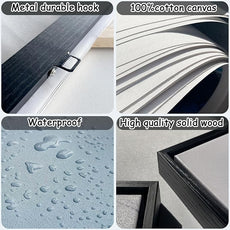 Wall Art for Living Room Large Modern Wall Decor Canvas Paintings for Wall Decorations White Flower Brown Bedroom Office Artwork Plum Blossom Art Prints Framed 29×58IN