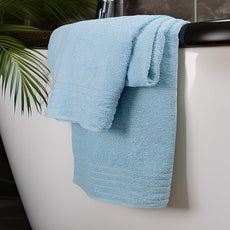 Tens Towels Pack of 2 Extra Large Bath Sheets 35 x 70 Inches, 100% Cotton, Larger & Lighter Weight, Quicker to Dry, Super Soft & Absorbent, Oversized Bath Towels, Sky Blue