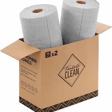 Fantasticlean Microfiber Cleaning Cloth Roll -150 Pack, Tear Away Microfiber Towels, 12