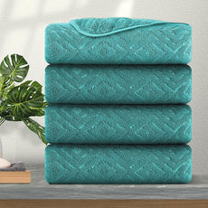 Ferdilan 4 Pack Large Bath Towels Set 35