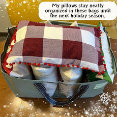 VENO 2 Pack Moving Bags, Christmas Storage Bins, Moving Boxes Alternative, Comforter and Blanket Storage Bags, College Dorm Packing Supplies, Foldable Heavy-Duty Tote (Light Green Matte, 2 Pack)