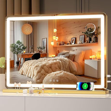Hasipu Vanity Mirror with Lights, 27.6