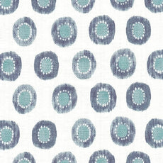 Homepop Home Decor | K7342-A876 | Classic Square Storage Ottoman with Lift Off Lid | Ottoman with Storage for Living Room & Bedroom, Small Multi Green Medallion Ikat Print