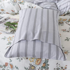 FADFAY Duvet Cover Set Full Elegant Floral Bedding Shabby Beige Bird Print Flower Quilt Cover Set Vintage Farmhouse Bedding 100% Cotton Soft Comforter Cover Set with Zipper Closure 3Pcs, Full Size