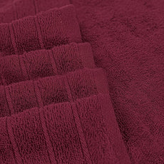 Tens Towels Pack of 2 Extra Large Bath Sheets 35 x 70 Inches, 100% Cotton, Larger & Lighter Weight, Quicker to Dry, Super Soft & Absorbent, Oversized Bath Towels, Burgundy