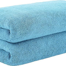Cotton Paradise 100% Cotton 40x80 Oversized Bath Sheet, Extra Large Turkish Bath Towels for Bathroom, Sky Blue Bathsheet