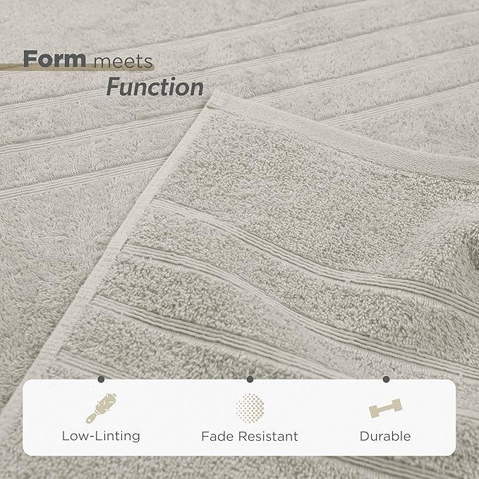 Martex 2-Pack Ultimate Performance Bath Sheet Set – 100% Cotton – 33” x 65” – Extra Large Bath Towels – Versatile – Low-Linting – Supersoft Bathroom Set – Super Absorbent – Easy Care – New Sand