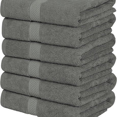 Utopia Towels 18 Pack Bath Towel Set (24 x 48 Inches), 500 GSM 100% Ring Spun Cotton Medium Lightweight and Highly Absorbent Quick Drying, Premium Towels for Hotel, Spa and Bathroom