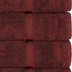 Chakir Turkish Linens Luxury Spa and Hotel Quality Premium Turkish Cotton 6-Piece Towel Set (2 x Bath Towels, 2 x Hand Towels, 2 x Washcloths)