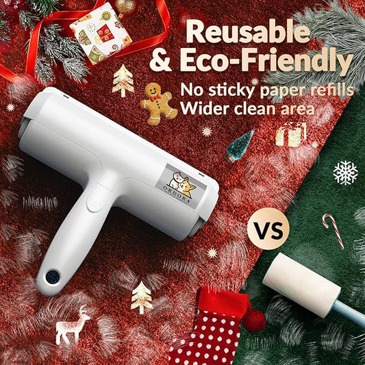Ordora Pet Hair Removal Tool：Reusable Lint Roller for Pet Hair - Portable Pet Hair Remover - Dog and Cat Hair Remover for Couch, Furniture, Carpet, Clothes and Car Seat