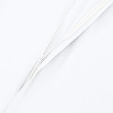 Amazon Basics Lightweight Microfiber 3 Piece Duvet Cover Set with Zipper Closure, King, Bright White, Solid