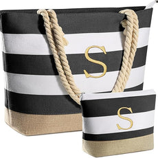 YOOLIFE Beach Bags for Women - Travel Canvas Beach Tote, Pool Waterproof Bag, Travel Essentials, Gifts for Women Birthday