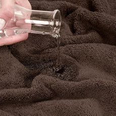 Cotton Paradise 6 Piece Towel Set, 100% Cotton Soft Absorbent Turkish Towels for Bathroom, 2 Bath Towels 2 Hand Towels 2 Washcloths, Brown Towel Set