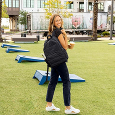 Travel Backpack for Women, 15.6 Inch College Laptop Backpack, Water Resistant Work Backpacks, Cute Quilted Bookbag