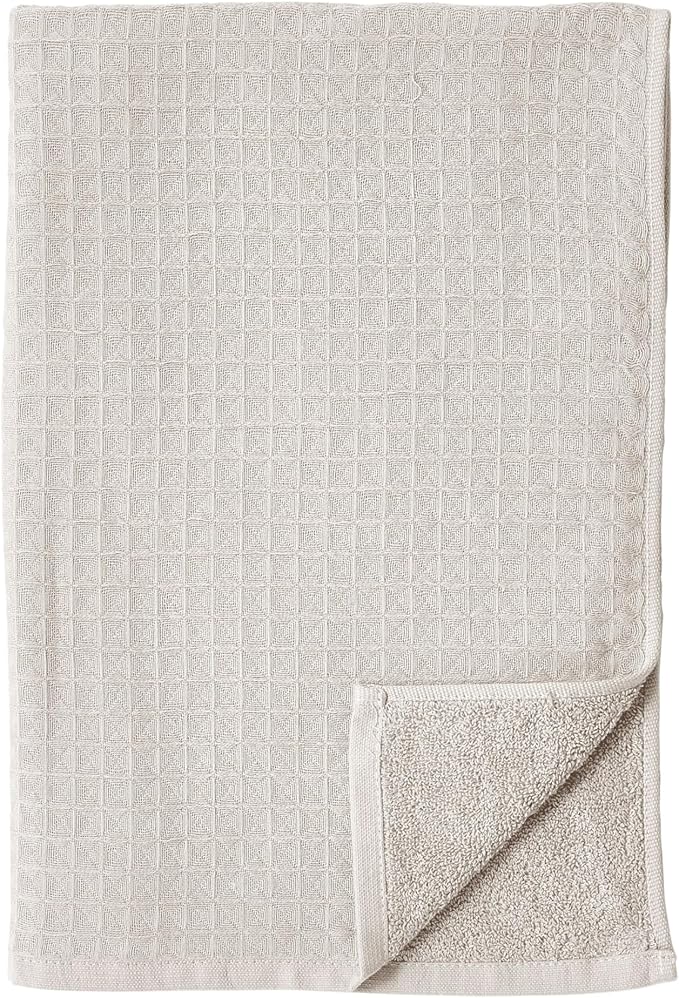 UCHINO Waffle Twist Cotton Weave Hand Towel for Bathroom Lightweight Absorbent Quick Dry Honeycomb Texture Solid Terry Loop Reverse 20" x 30", 1 Hand Towel, Orchid Purple