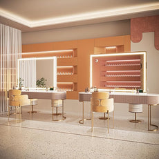 Hasipu Vanity Mirror with Lights and Bluetooth Speaker, 41.3