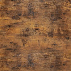 IRONCK Bookshelf Industrial 3 Shelf Bookcase, Wood Storage Shelf with Metal Frame for Living Room, Vintage Brown