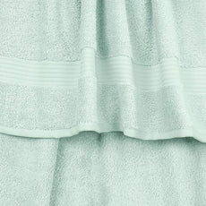 Cotton Paradise Hand Towels for Bathroom, 100% Cotton Turkish 4 Piece Hand Towel Set, Soft Absorbent Face Towels, Mint Hand Towels