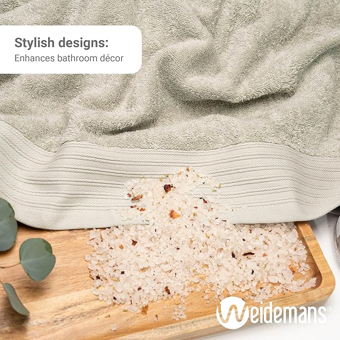 100% Cotton Towels 35" X 70" | Silver Towels Set of 1 Ultra Soft and Highly Absorbent Bath Towel Set Cotton, Gym, Hotel, Spa, Machine Washable