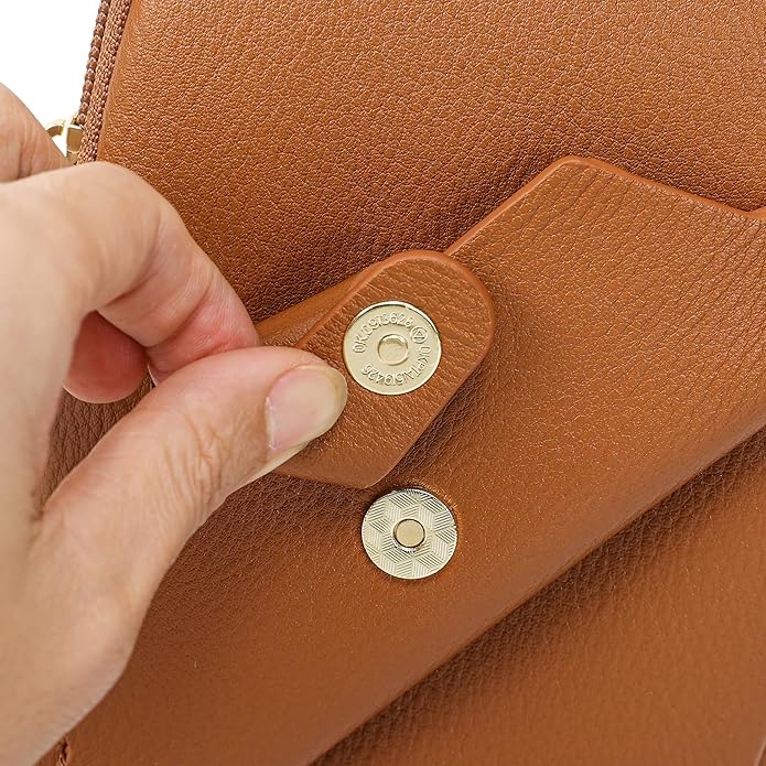 INICAT Travel Small Crossbody Sling Bags Women Cross Body Purses Passport Holder Vegan Leather Fanny Packs Birthday Gifts