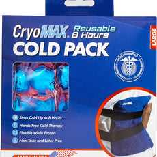 CryoMAX Cold Pack, Reusable, Latex Free, 8 Hour Cold Therapy, Large, 12