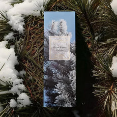 COCORRÍNA Reed Diffuser - Maine Winter Balsam Reed Diffuser Set with 8 Sticks & Preserved Baby's Breath, Reed Diffuser for Home Bathroom Shelf Decor