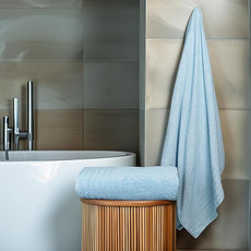 Tens Towels Pack of 2 Extra Large Bath Sheets 35 x 70 Inches, 100% Cotton, Larger & Lighter Weight, Quicker to Dry, Super Soft & Absorbent, Oversized Bath Towels, Sky Blue