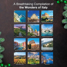 MICASA PRESS Italy 2026 Wall Calendar 12 Month | 12