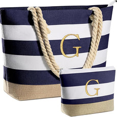 YOOLIFE Beach Bags for Women - Travel Canvas Beach Tote, Pool Waterproof Bag, Travel Essentials, Gifts for Women Birthday