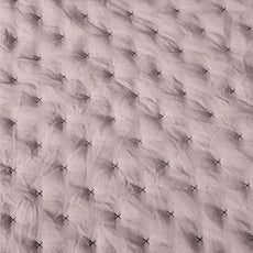 Amazon Basics Brushed Microfiber Quilt Set, Extra Soft with Natural Texture, 2-Piece,Twin/Twin XL, Purple