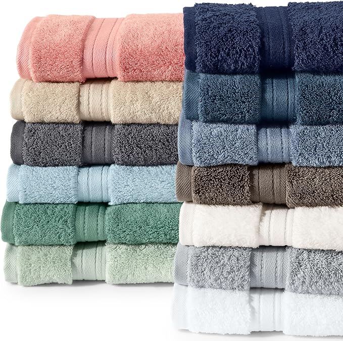 Lands' End Supima Towel Ivory 6 Piece Towel Set