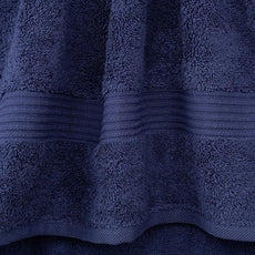 Cotton Paradise Hand Towels for Bathroom, 100% Cotton Turkish 4 Piece Hand Towel Set, Soft Absorbent Face Towels, Navy Blue Hand Towels