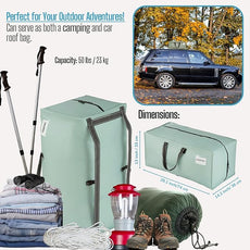 VENO 2 Pack Moving Bags w/Backpack Straps, Heavy Duty, Moving Boxes Alternative, Packing Supplies, Large Storage Totes for Dorm Room Essentials with Zipper for Clothes (Light Green Matte, 2 Pack)