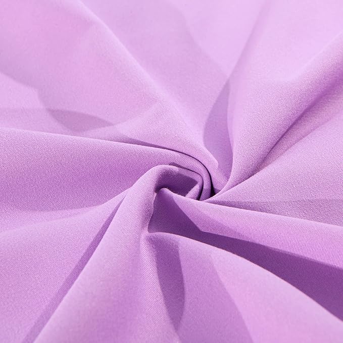 FLXXIE Body Pillow Cover - Super Soft Microfiber 20x54 Body Pillow Case - Envelope Closure, Wrinkle, Stain Resistant Lavender Body Pillow Cover, 20x54, Lavender