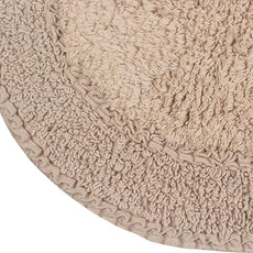 Home Weavers Double Ruffle Collection 100% Cotton Bathroom Rugs Set, Washable Rug, Extra Soft and Absorbent Bath Rug, Kitchen Mat, Bath Mat Set, Bath Floor Mat Non Slip, 24