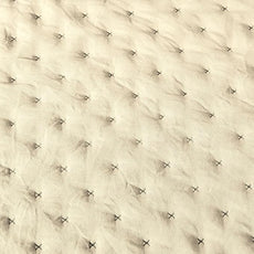 Amazon Basics Brushed Microfiber Quilt Set, Extra Soft with Natural Texture, 2-Piece,Twin/Twin XL, Beige