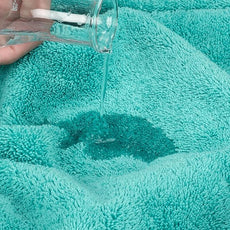 Cotton Paradise 6 Piece Towel Set 100% Cotton Soft Absorbent Turkish Towels for Bathroom 2 Bath Towels 2 Hand Towels 2 Washcloths, Turquoise Towel Set