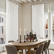 90 Inches Long Linen Curtains 60 Inch Width Pinch Pleated 90 Inch Length for Living Room Bedroom Ivory Off White Semi Sheer Back Tab Hooks Rings Pinch Pleat Curtains for Patio Glass Door 1 Panel